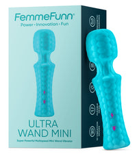 Femme Funn Ultra Wand Mini Vibrator - Turquoise