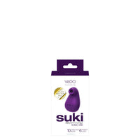 VeDO Suki Sonic Rechargeable Vibrator - Deep Purple