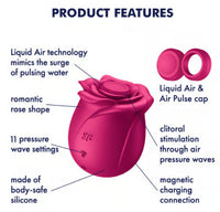 Satisfyer Pro 2 Classic Blossom Air-Pulse Stimulator - Plum