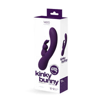 VeDO Kinky Bunny Plus Rechargeable Rabbit Vibrator - Purple