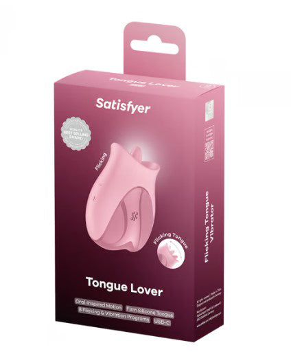 Satisfyer Tongue Lover Oral Stimulator - Pink