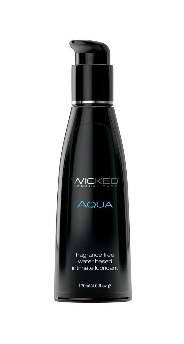 Wicked Aqua Water-Based Lubricant 4oz