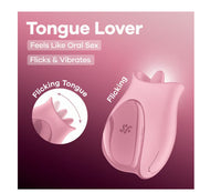 Satisfyer Tongue Lover Oral Stimulator - Pink