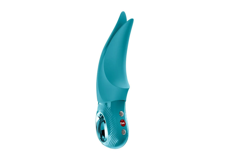 FUN FACTORY Volta lay-on vibrator in aquamarine – flexible, body-safe silicone