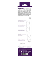 VeDO Quiver Plus Rechargeable Clitoral Vibrator - Purple