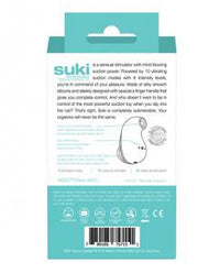 VeDO Suki Sonic Rechargeable Vibrator - Turquoise