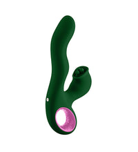 Femme Funn Pallina Triple-Action Rabbit Vibrator - Green